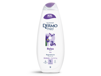 5440DM DERMOMED RELAX IRIS sprchový gel 750 ml přední
