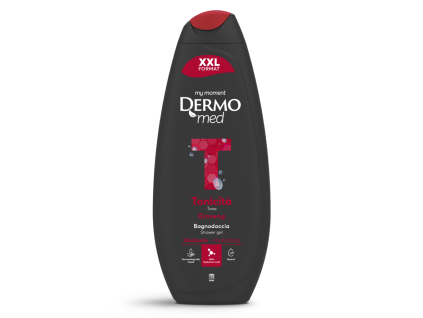 5442DM DERMOMED TONICITÁ GINSENG sprchový gel ženšen 750 ml přední