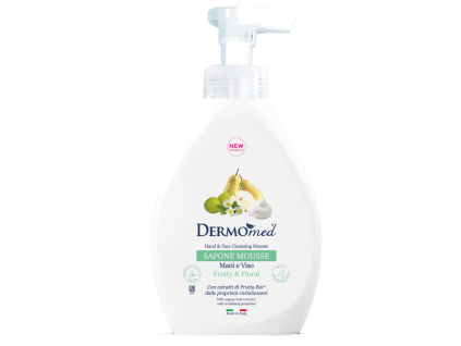 5501DM DERMOMED SAPONE MOUSSE FRUITY & FLORAL 500 ml (1)